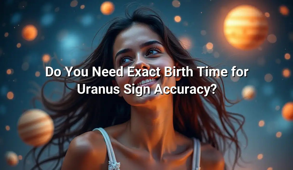 Do You Need Exact Birth Time for Uranus Sign Accuracy? - Uranus Sign Calculator