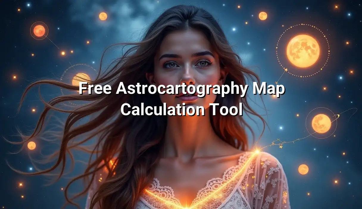 Free Astrocartography Map Calculation Tool - Astrocartography Chart Calculator
