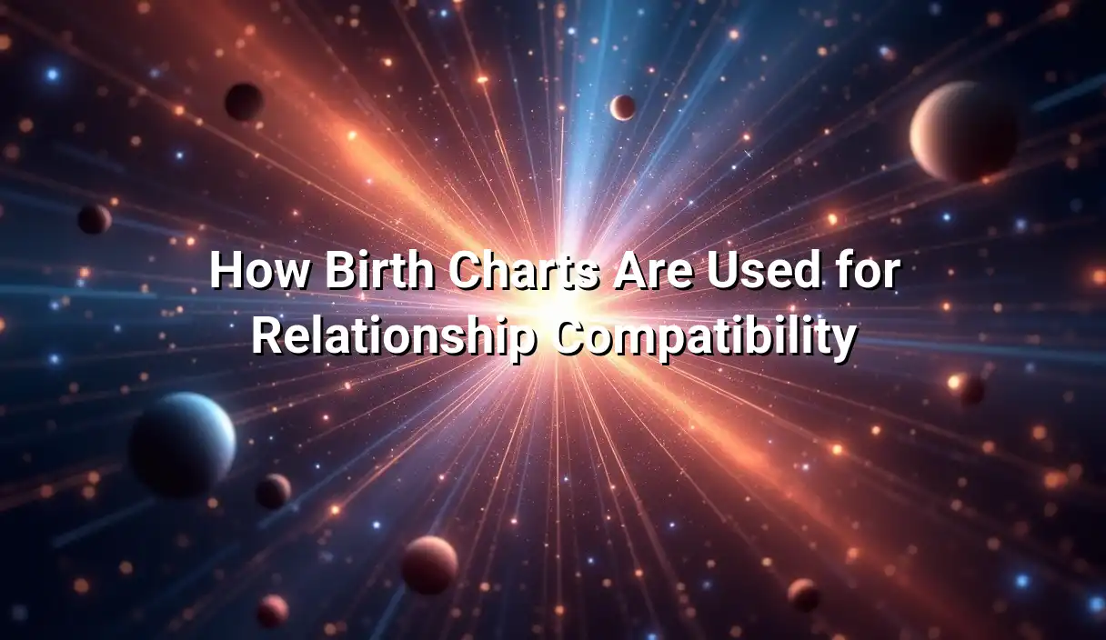 How Birth Charts Are Used for Relationship Compatibility - Relationship Compatibility Birth Chart Calculator