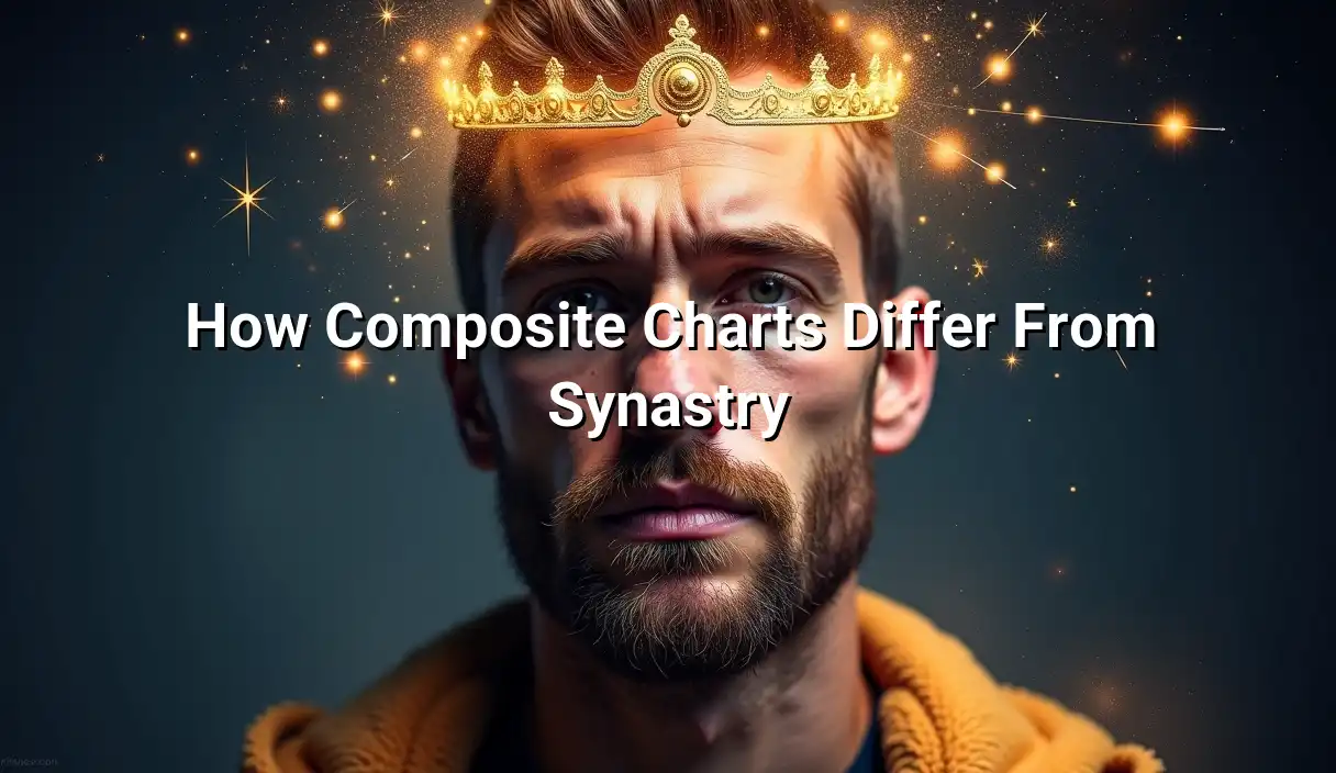How Composite Charts Differ From Synastry - Composite Chart Calculator