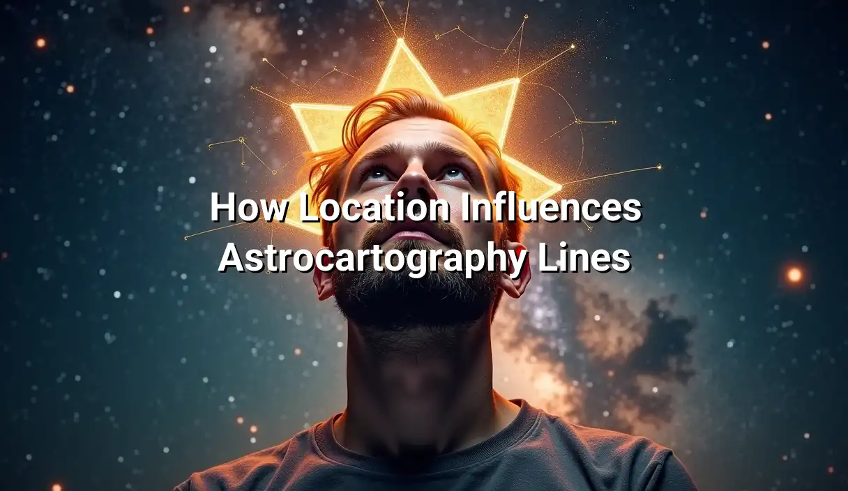 How Location Influences Astrocartography Lines - Astrocartography Chart Calculator