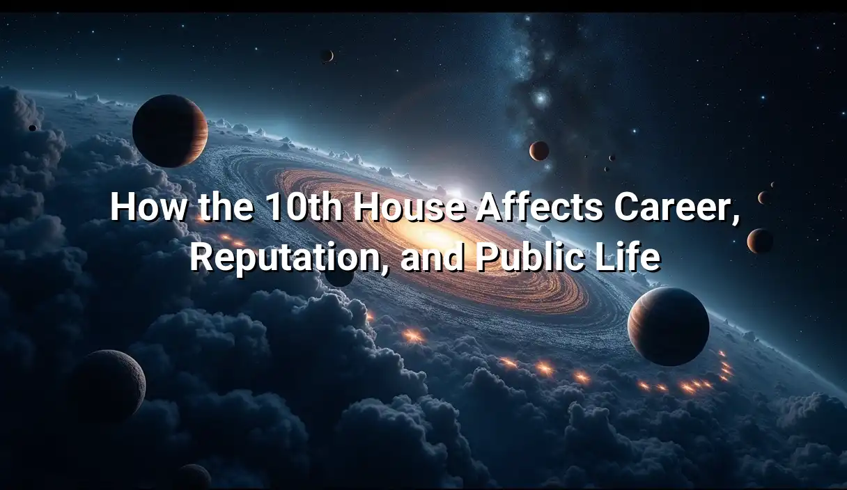 How the 10th House Affects Career, Reputation, and Public Life - 10th House Calculator