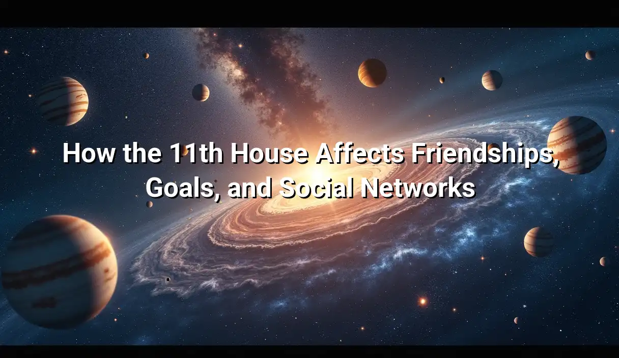 How the 11th House Affects Friendships, Goals, and Social Networks - 11th House Calculator