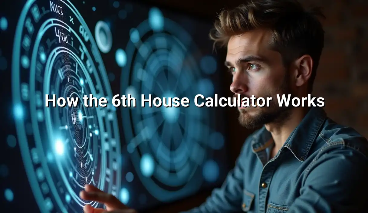 How the 6th House Calculator Works - 6th House Calculator