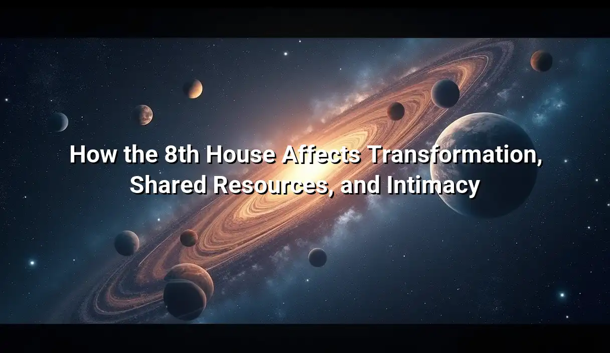 How the 8th House Affects Transformation, Shared Resources, and Intimacy - 8th House Calculator