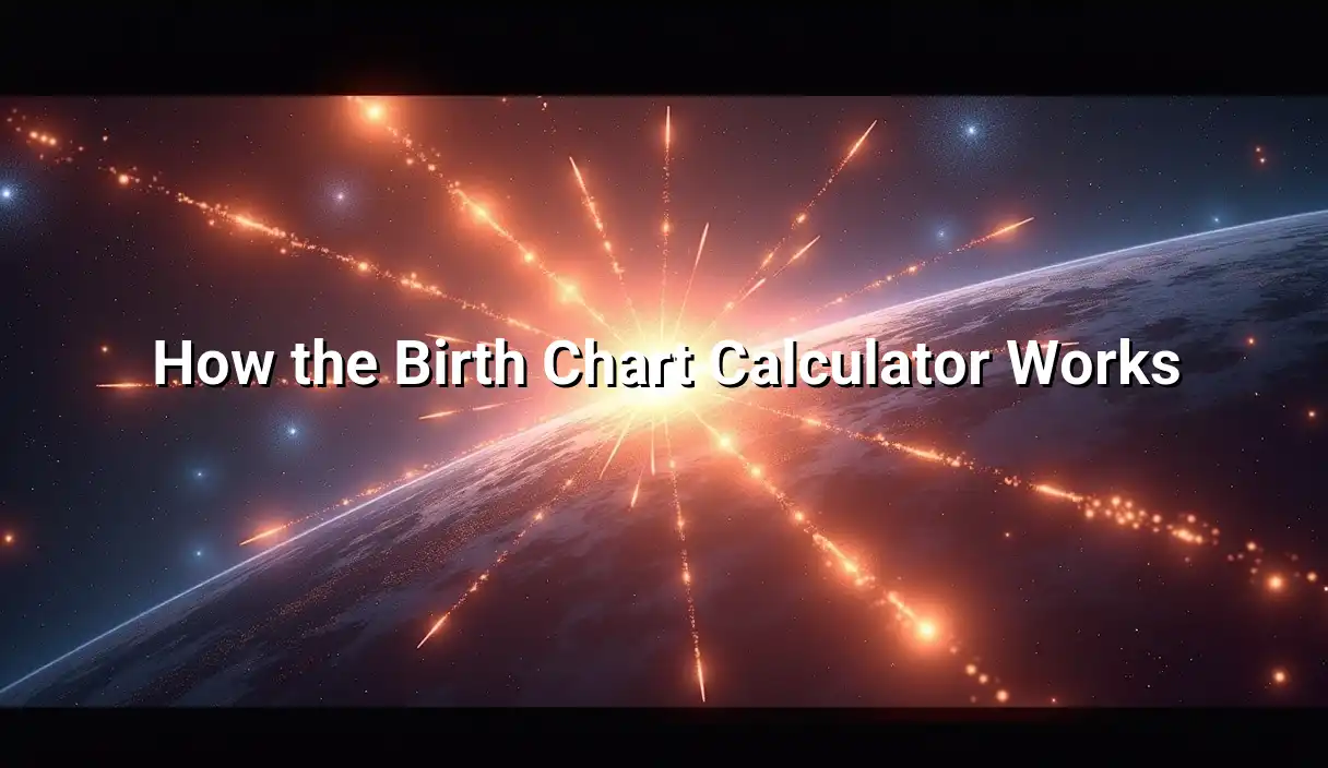 How the Birth Chart Calculator Works - Birth Chart Calculator