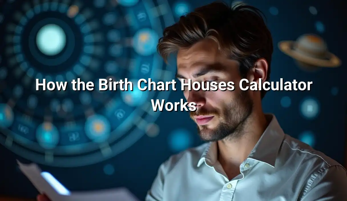 How the Birth Chart Houses Calculator Works - Birth Chart Houses Calculator
