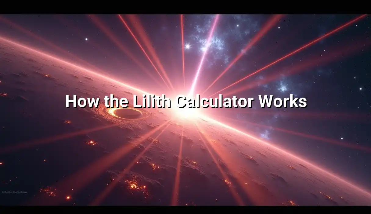 How the Lilith Calculator Works - Lilith Sign Calculator