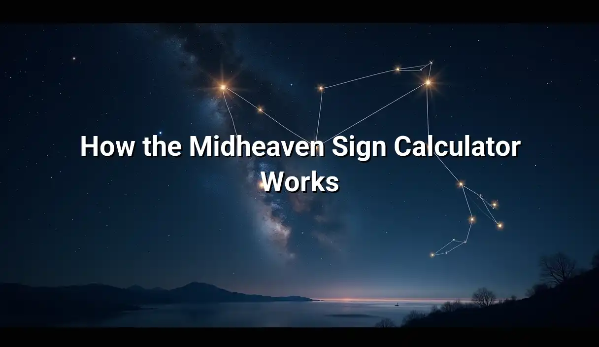 How the Midheaven Sign Calculator Works - Midheaven Sign Calculator