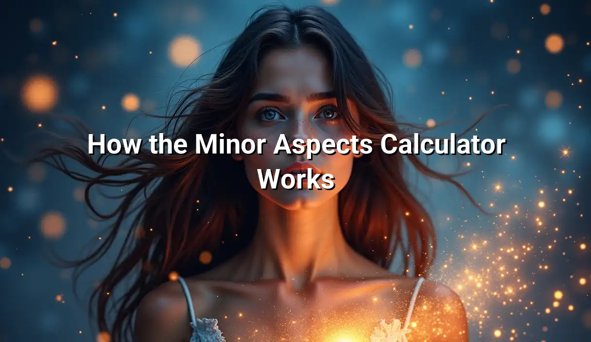How the Minor Aspects Calculator Works - Minor Aspects Calculator