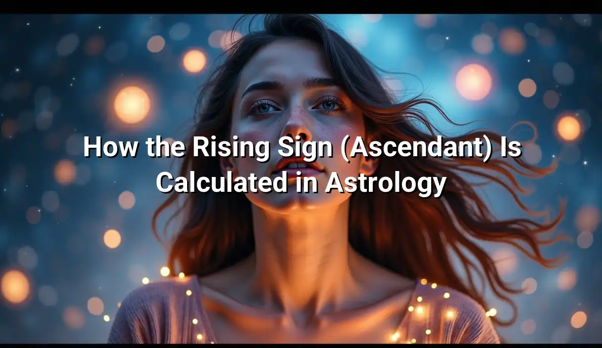 How the Rising Sign (Ascendant) Is Calculated in Astrology - Rising Sign Calculator