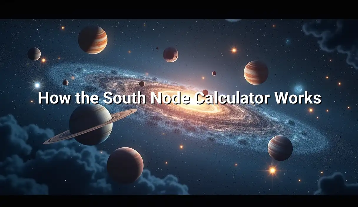 How the South Node Calculator Works - South Node Calculator