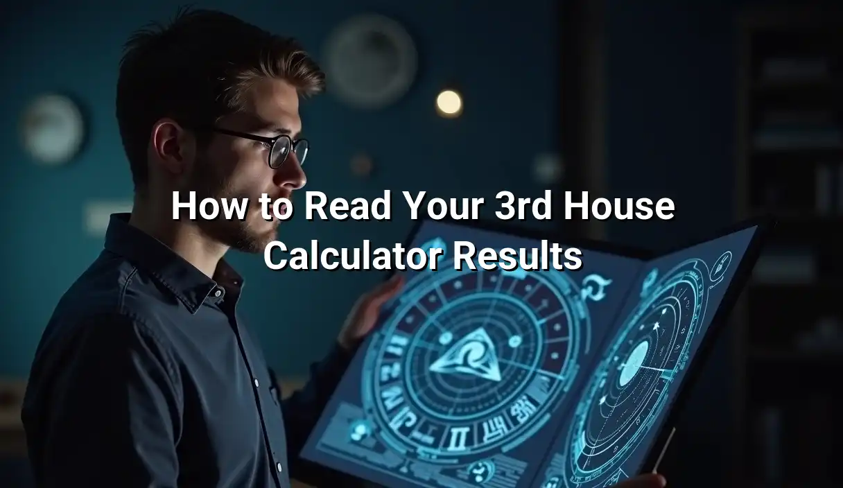 How to Read Your 3rd House Calculator Results - 3rd House Calculator
