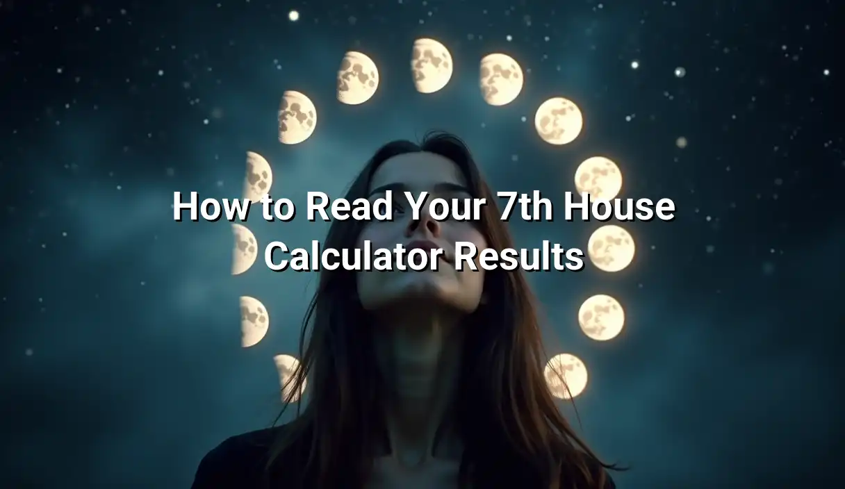 How to Read Your 7th House Calculator Results - 7th House Calculator