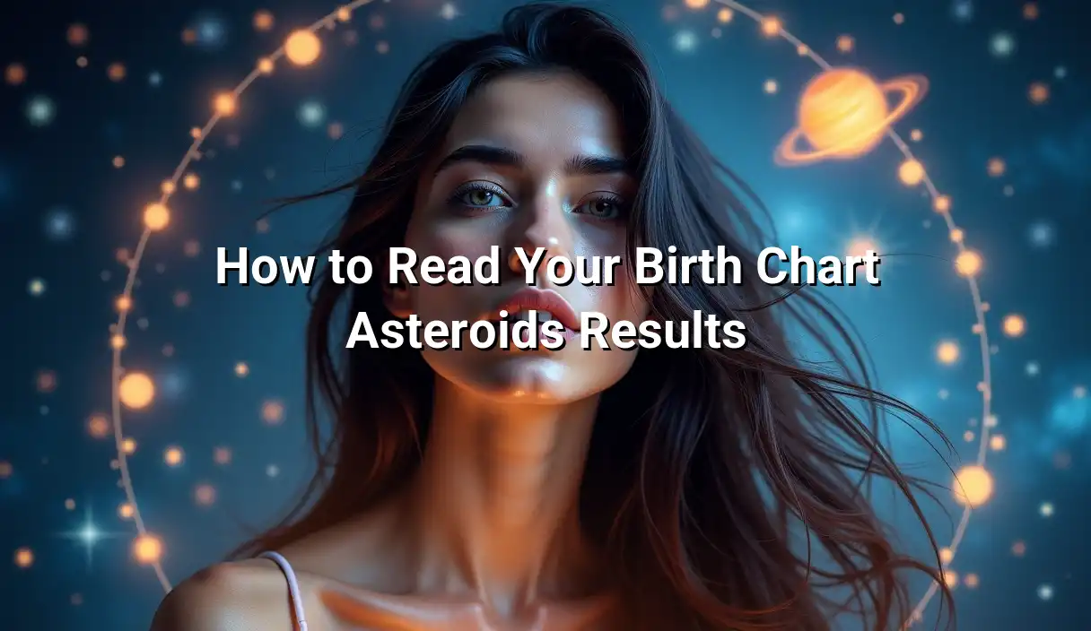 How to Read Your Birth Chart Asteroids Results - Birth Chart Asteroids Calculator