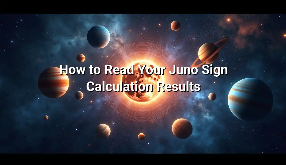 How to Read Your Juno Sign Calculation Results - Juno Sign Calculator