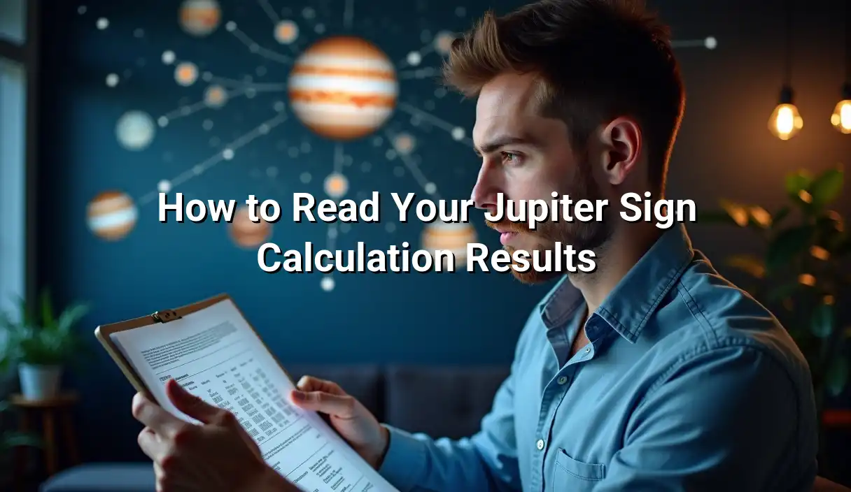 How to Read Your Jupiter Sign Calculation Results - Jupiter Sign Calculator