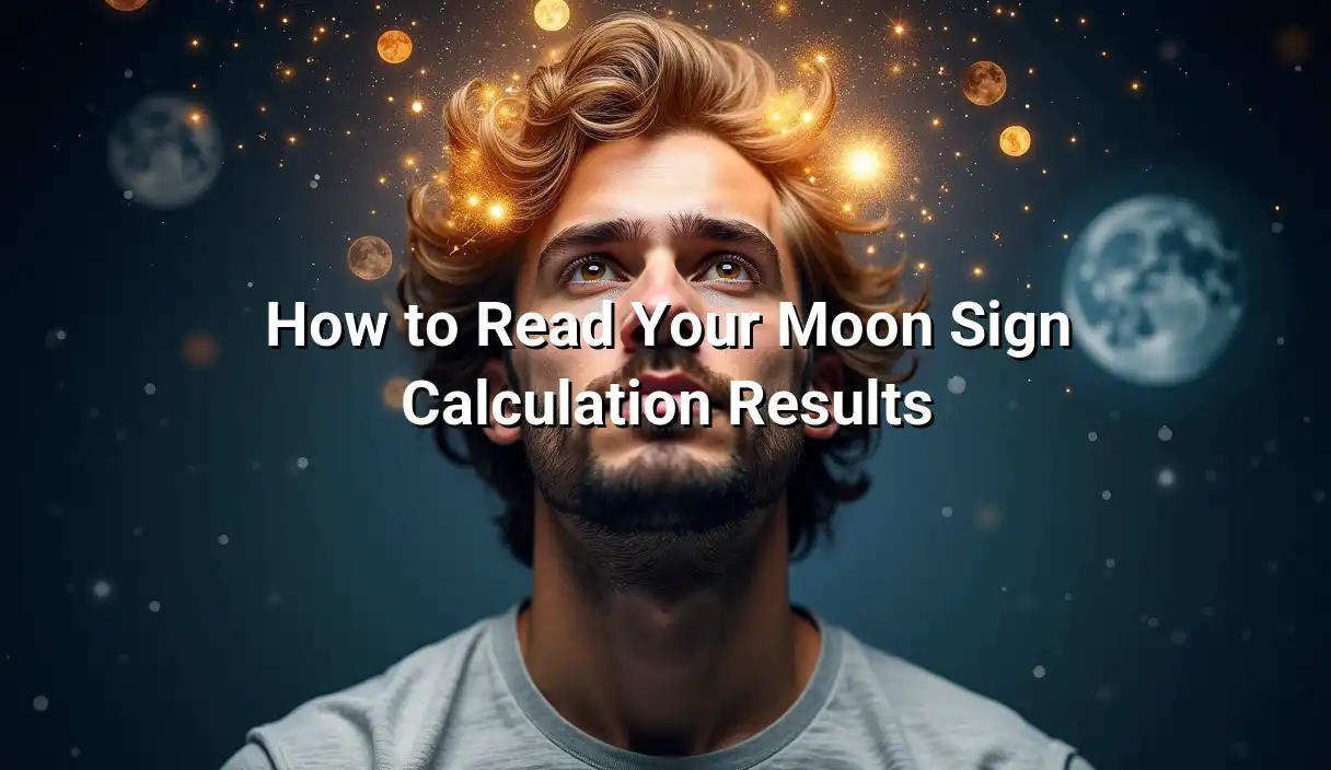 How to Read Your Moon Sign Calculation Results - Moon Sign Calculator
