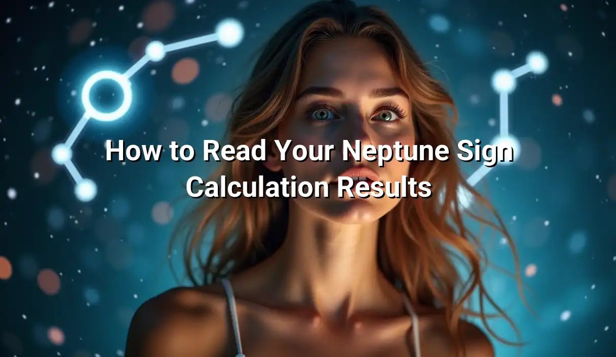 How to Read Your Neptune Sign Calculation Results - Neptune Sign Calculator
