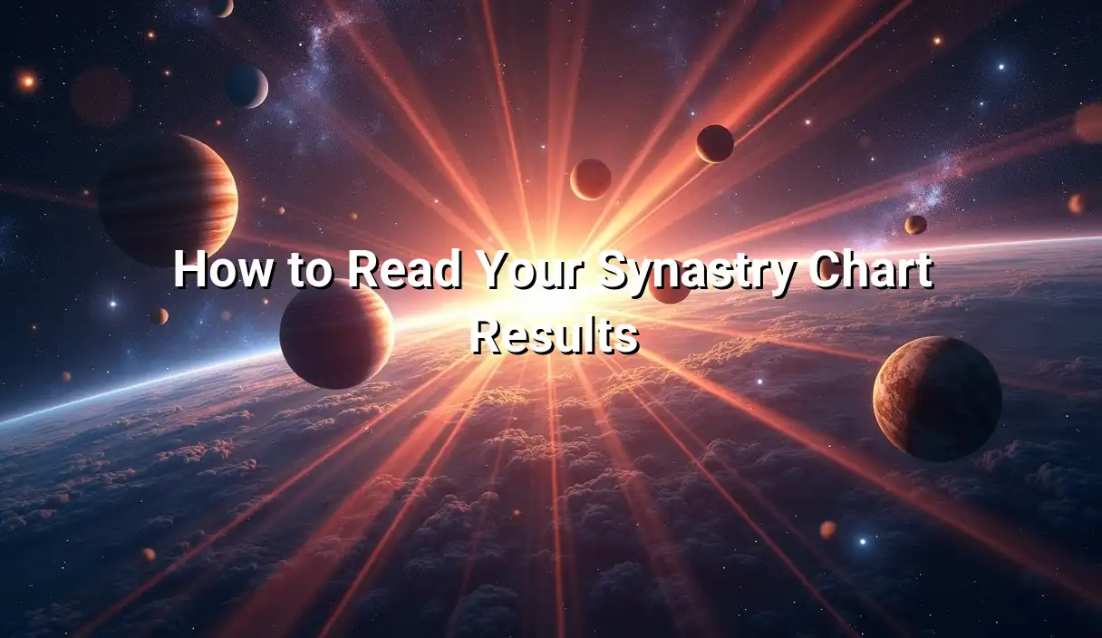 How to Read Your Synastry Chart Results - Synastry Chart Calculator