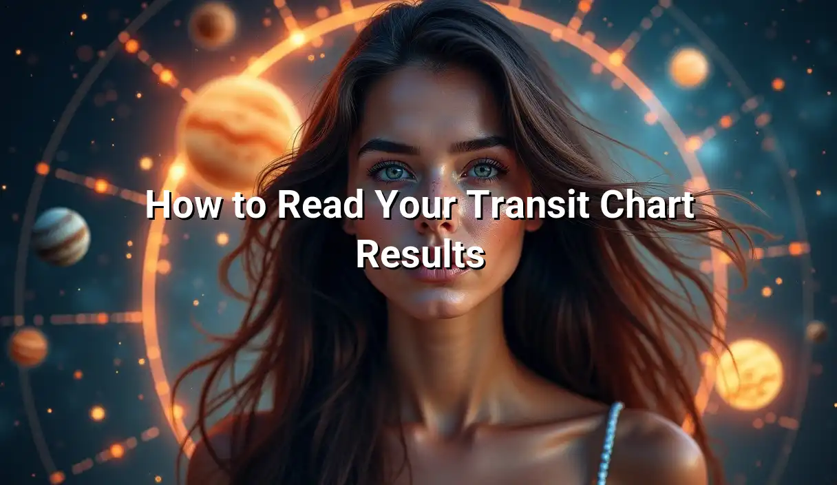 How to Read Your Transit Chart Results - Transit Chart Calculator