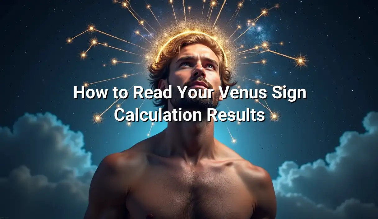 How to Read Your Venus Sign Calculation Results - Venus Sign Calculator