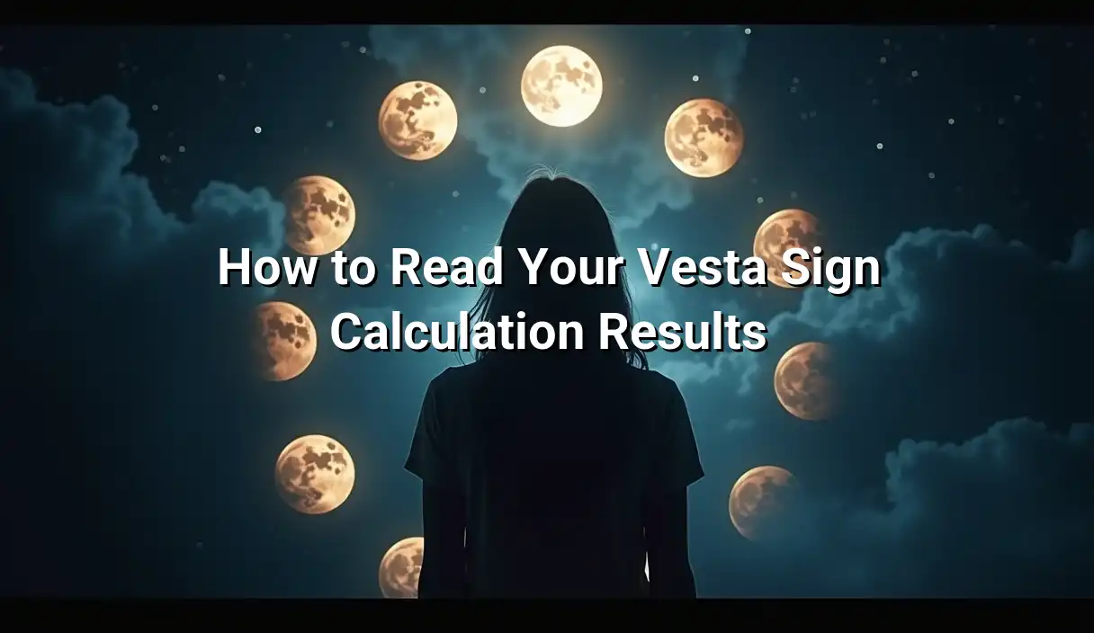 How to Read Your Vesta Sign Calculation Results - Vesta Sign Calculator