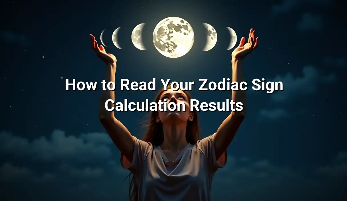 How to Read Your Zodiac Sign Calculation Results - Zodiac Sign Calculator