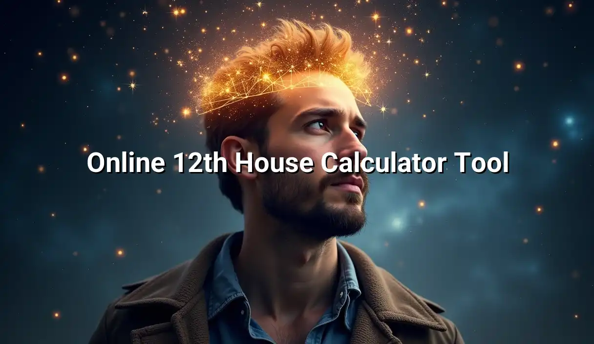 Online 12th House Calculator Tool - 12th House Calculator