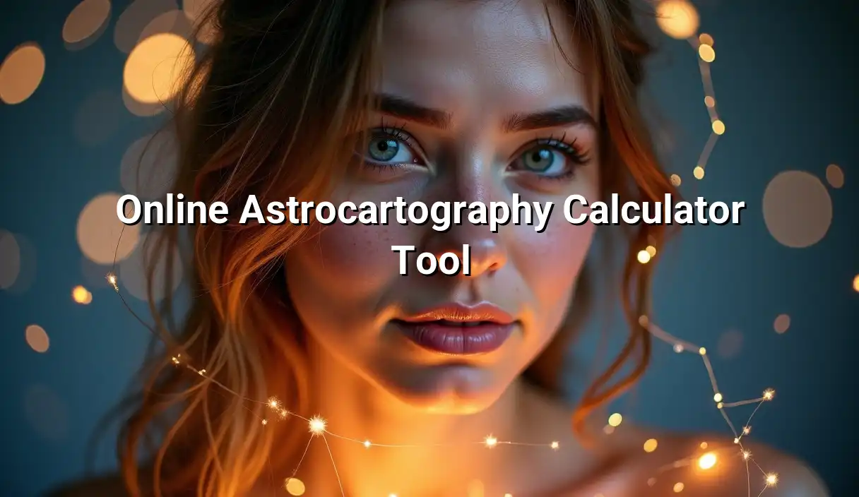Online Astrocartography Calculator Tool - Astrocartography Chart Calculator