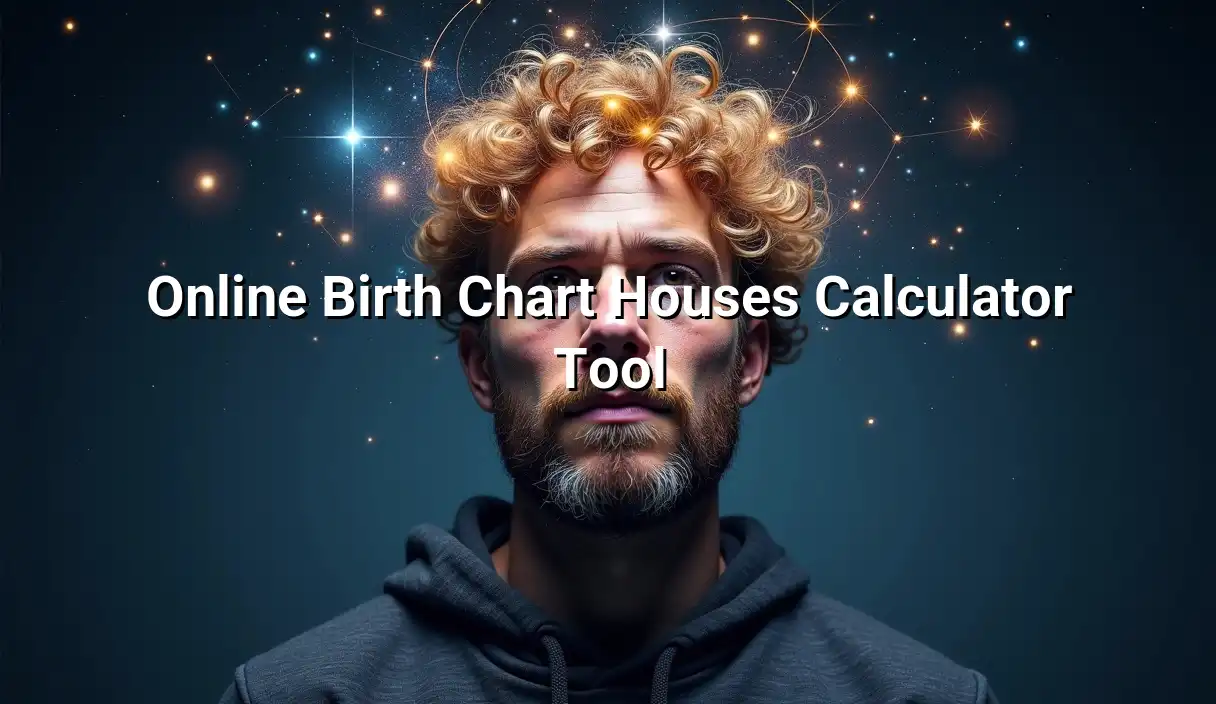 Online Birth Chart Houses Calculator Tool - Birth Chart Houses Calculator