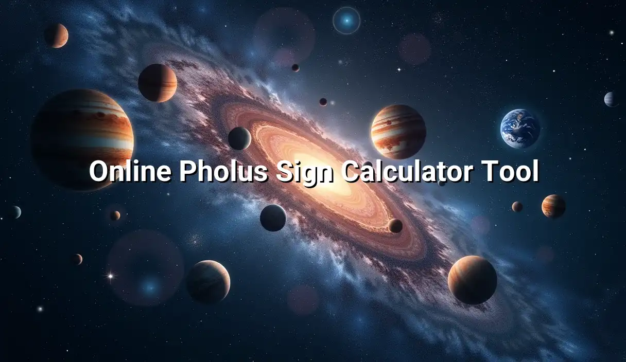 Online Pholus Sign Calculator Tool - Pholus Sign Calculator