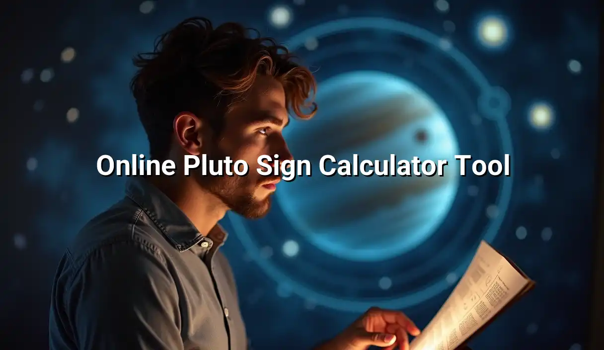 Online Pluto Sign Calculator Tool - Pluto Sign Calculator