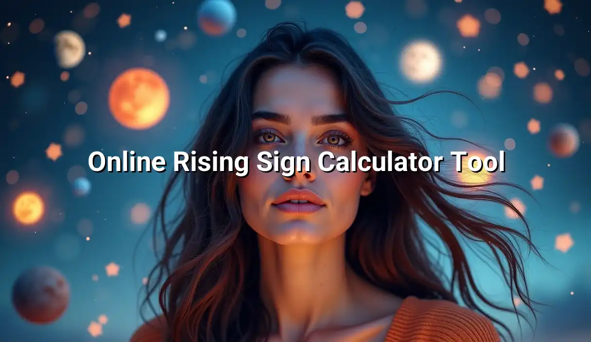 Online Rising Sign Calculator Tool - Rising Sign Calculator