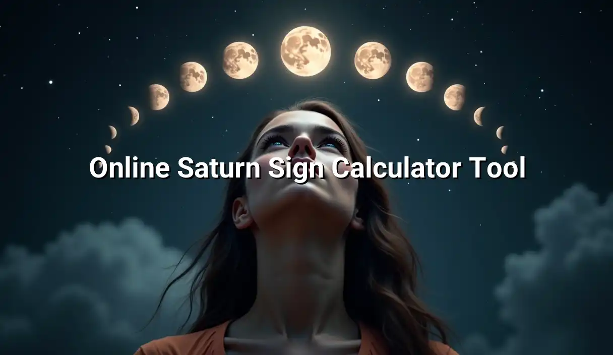 Online Saturn Sign Calculator Tool - Saturn Sign Calculator