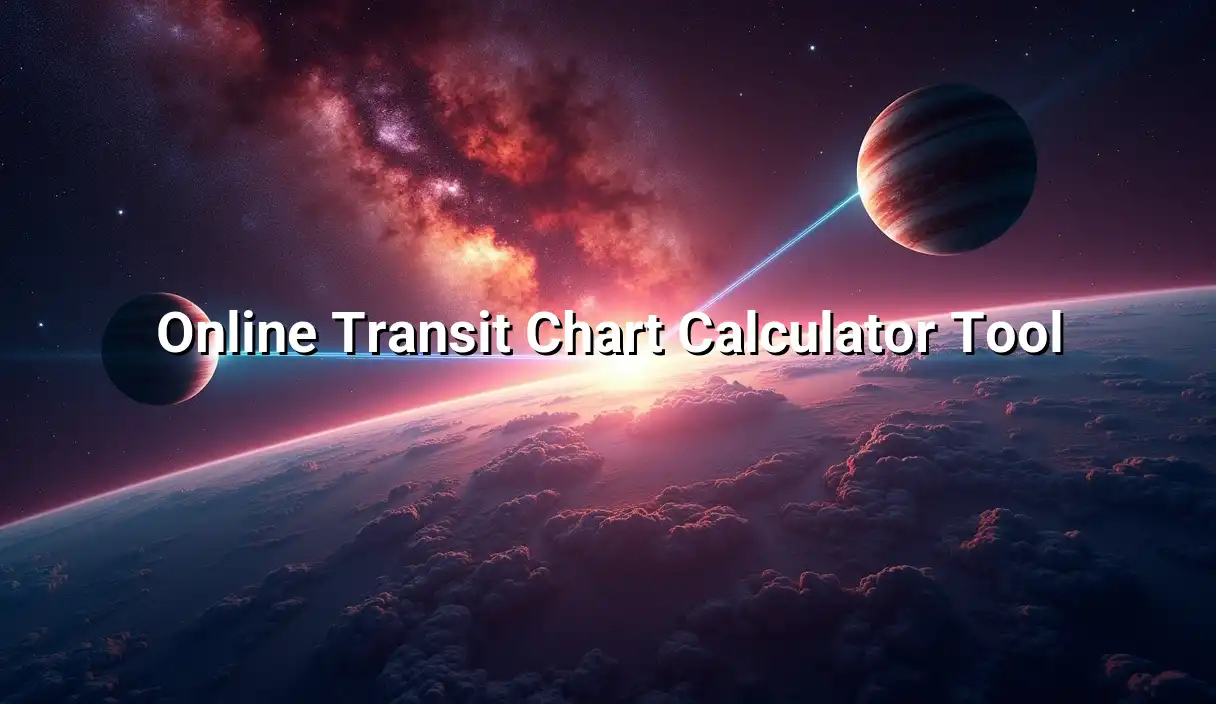 Online Transit Chart Calculator Tool - Transit Chart Calculator