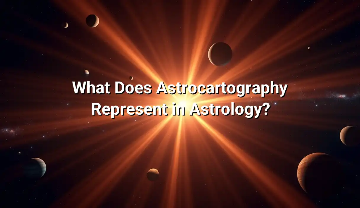 What Does Astrocartography Represent in Astrology? - Astrocartography Chart Calculator