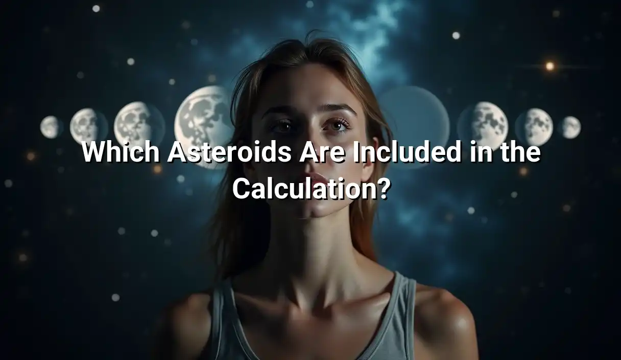 Which Asteroids Are Included in the Calculation? - Birth Chart Asteroids Calculator