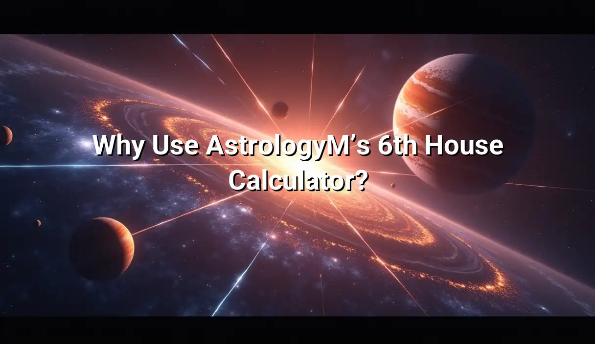 Why Use AstrologyM’s 6th House Calculator? - 6th House Calculator