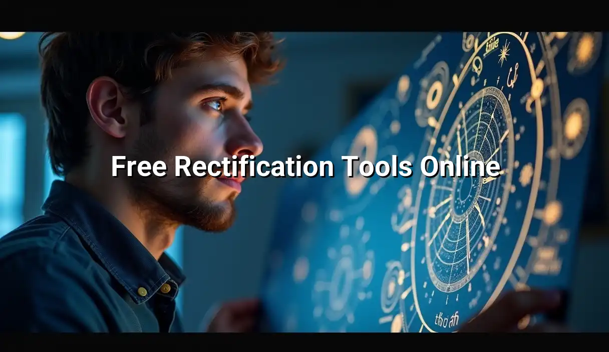 Free Rectification Tools Online - Birth Time Rectification