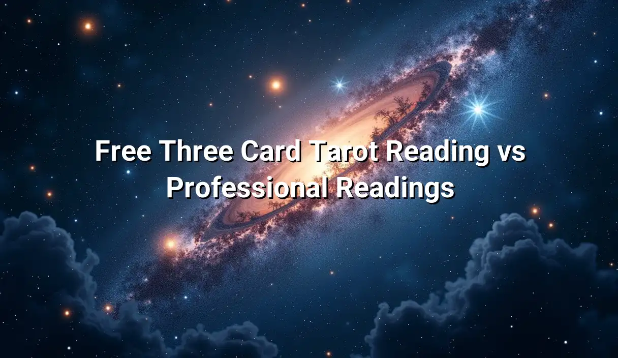 Three Card Tarot Reading Free Three Card Tarot Reading vs Professional Readings - Three Card Tarot Reading