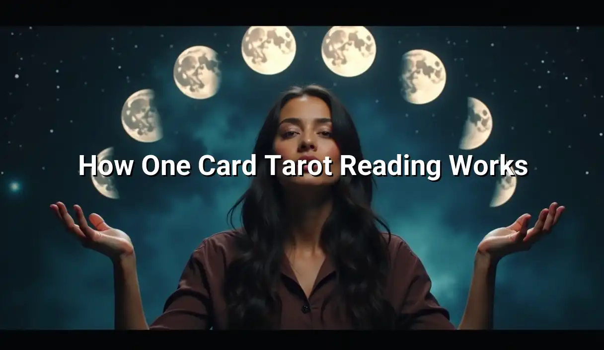 How One Card Tarot Reading Works - One Card Tarot Reading