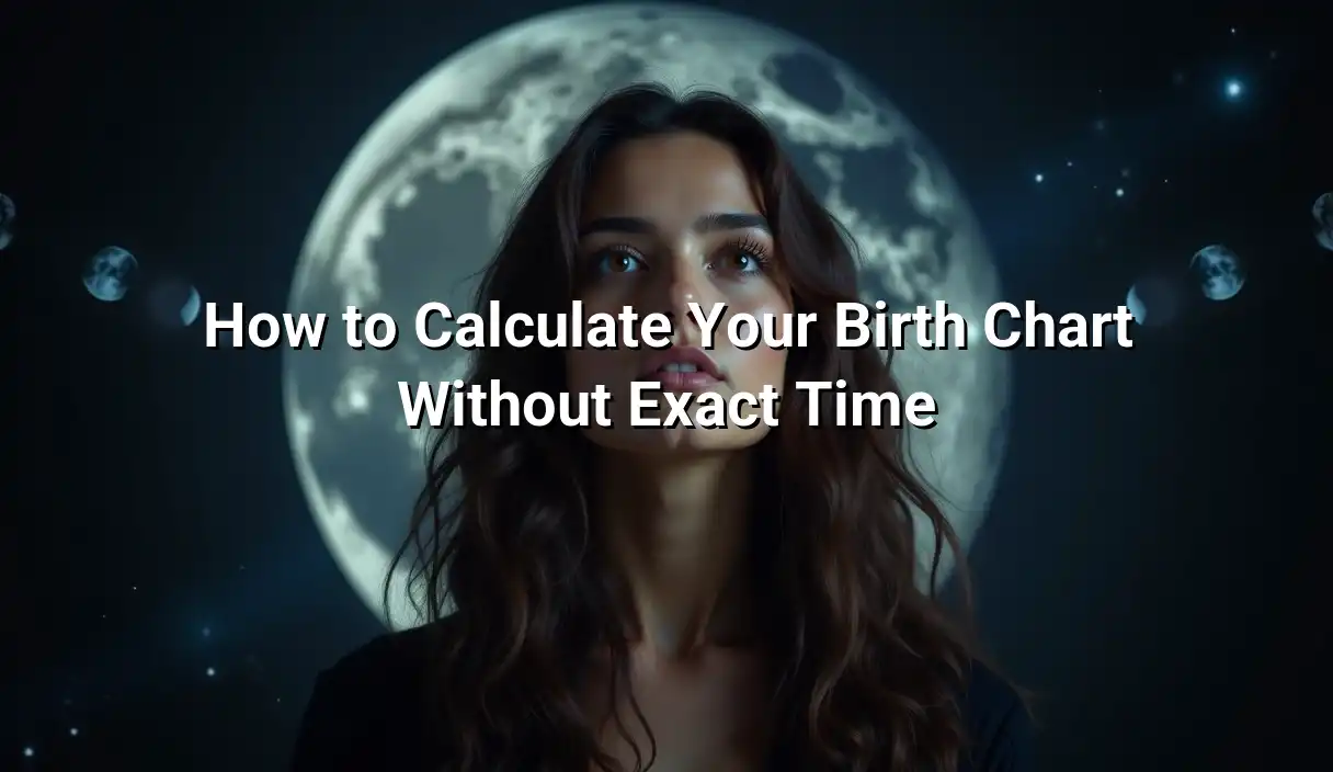 Birth Chart Calculator Without an Accurate Time How to Calculate Your Birth Chart Without Exact Time - Birth Chart Calculator Without an Accurate Time