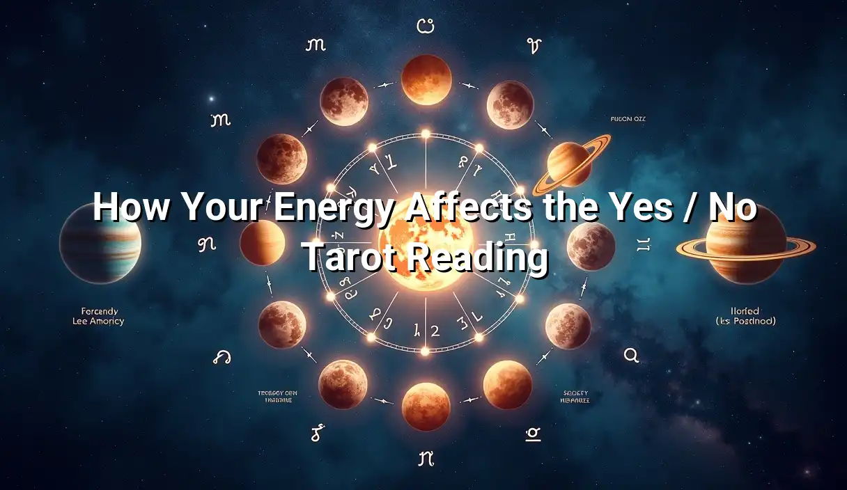 How Your Energy Affects the Yes / No Tarot Reading - Yes No Tarot Reading
