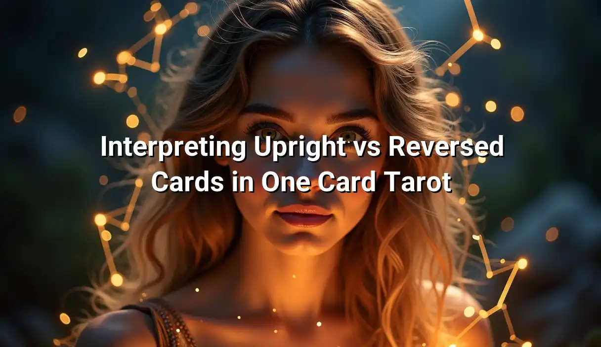 Interpreting Upright vs Reversed Cards in One Card Tarot - One Card Tarot Reading