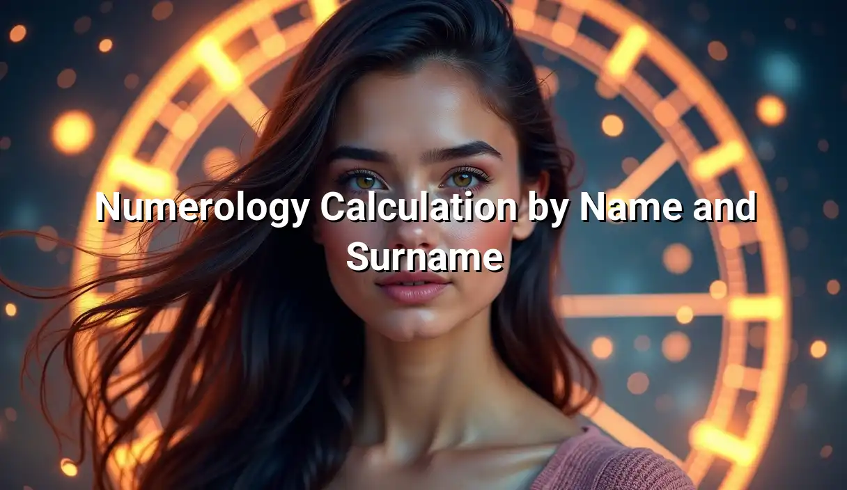 Numerology Calculation by Name and Surname - Numerology Calculator
