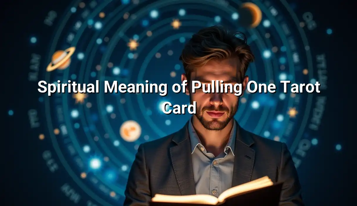 Spiritual Meaning of Pulling One Tarot Card - One Card Tarot Reading
