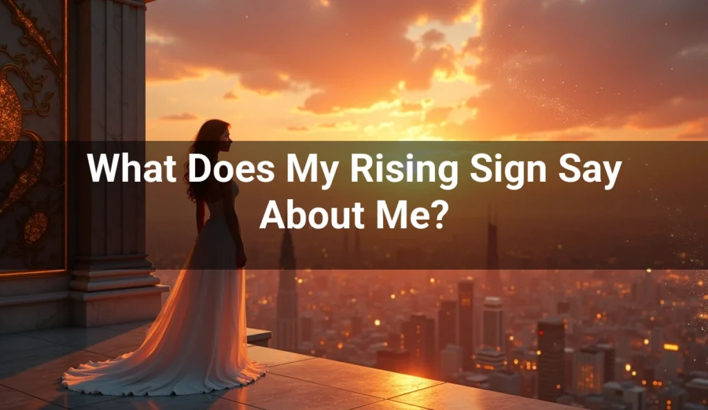 What Does My Rising Sign Say About Me? What Does My Rising Sign Say About Me?