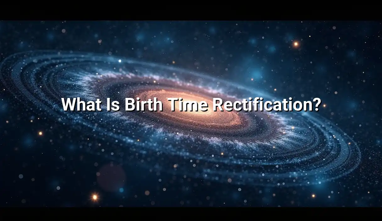 What Is Birth Time Rectification? - Birth Time Rectification