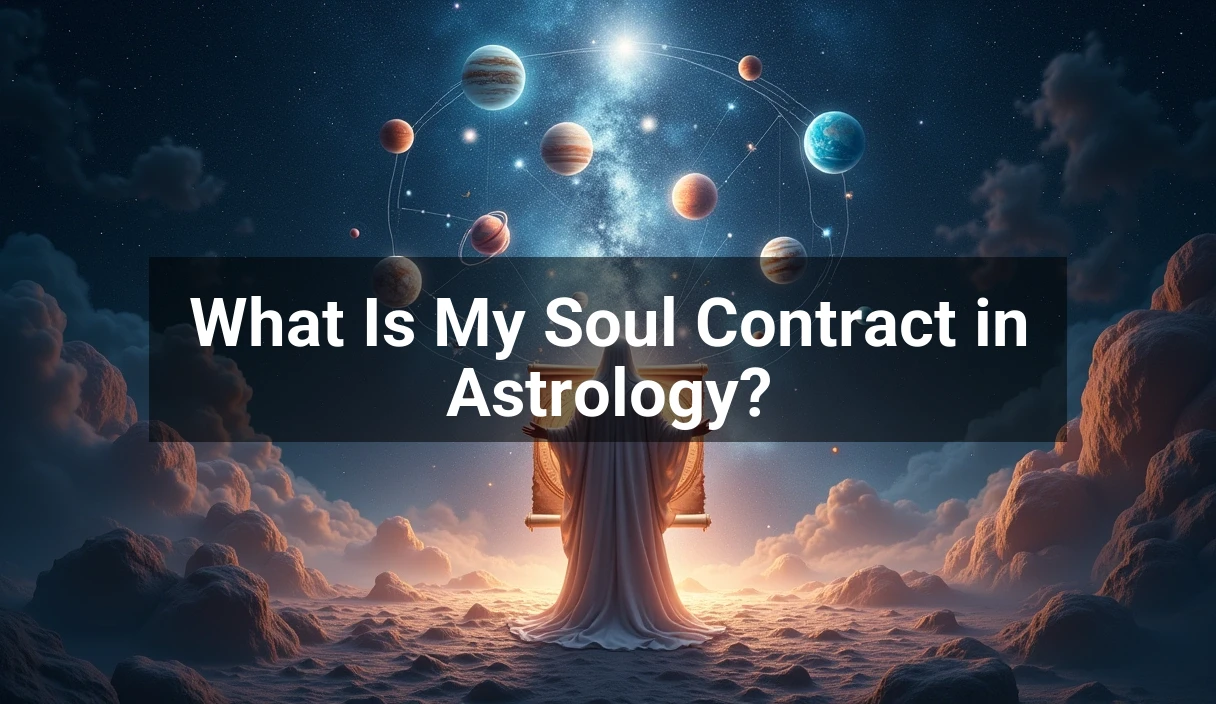 What Is My Soul Contract in Astrology?